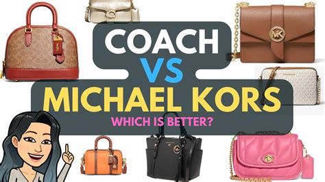 coach or michael kors bags